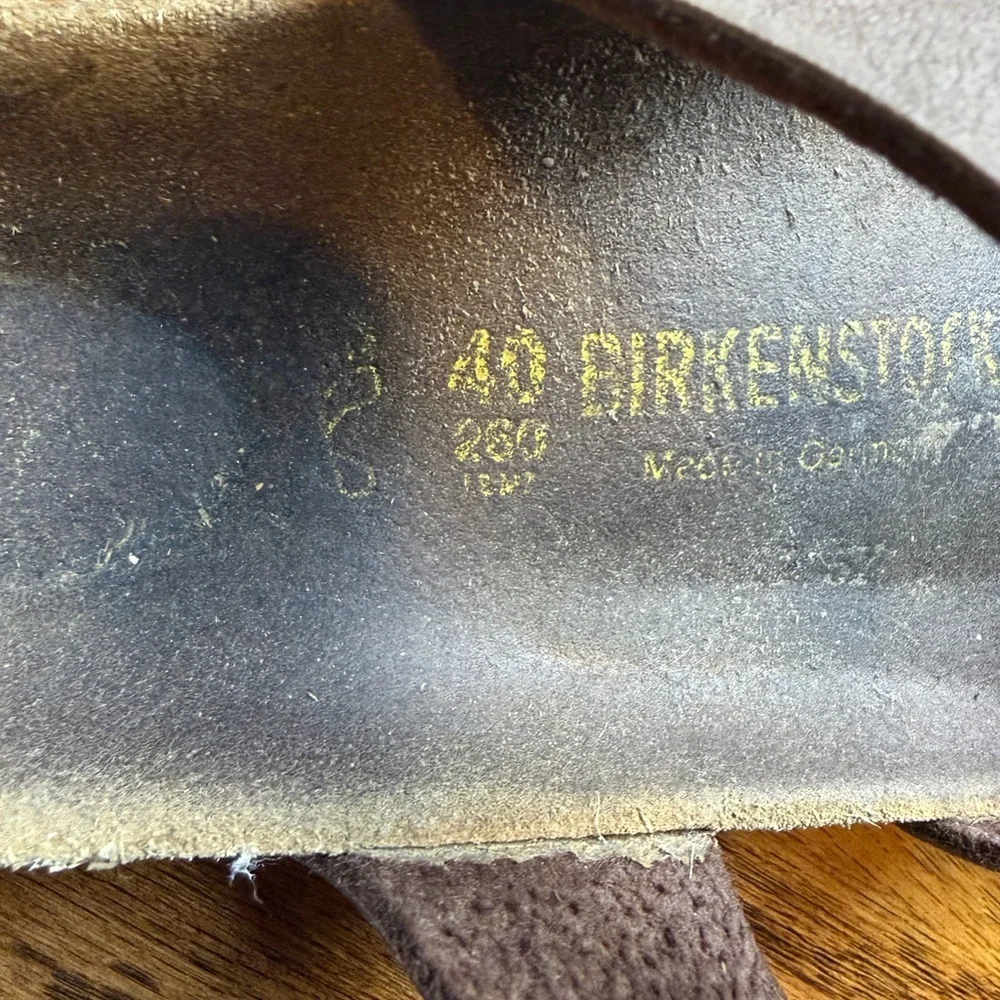 Birkenstock Mayari Brown‎ Sandals with Adjustable Straps size - Picture 2 of 2